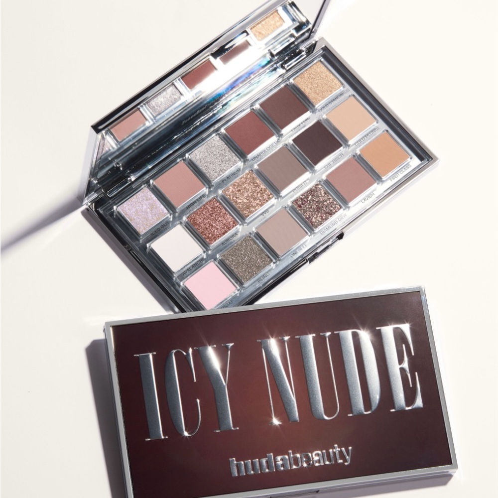 Huda Beauty Icy Nude Eyeshadow Palette - Multi-Color